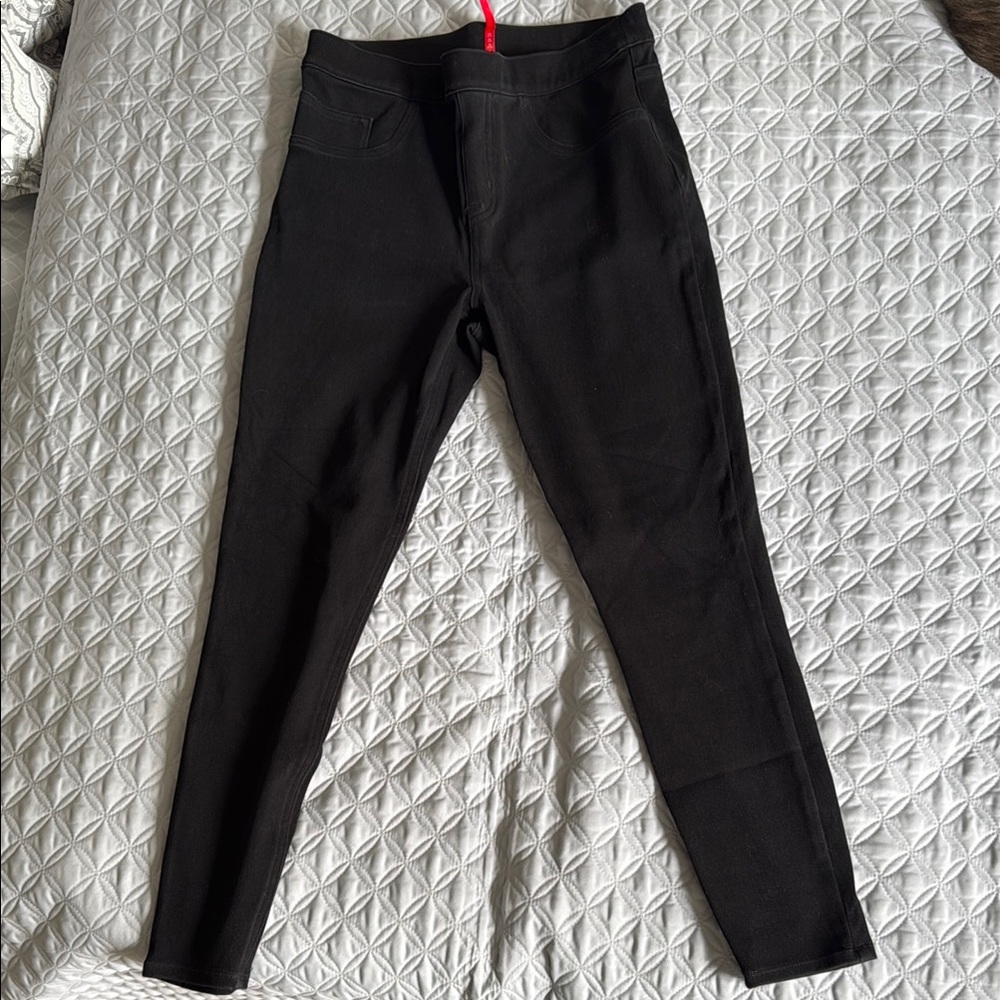Spanx Jeanish ankle length Leggings, Black, size M